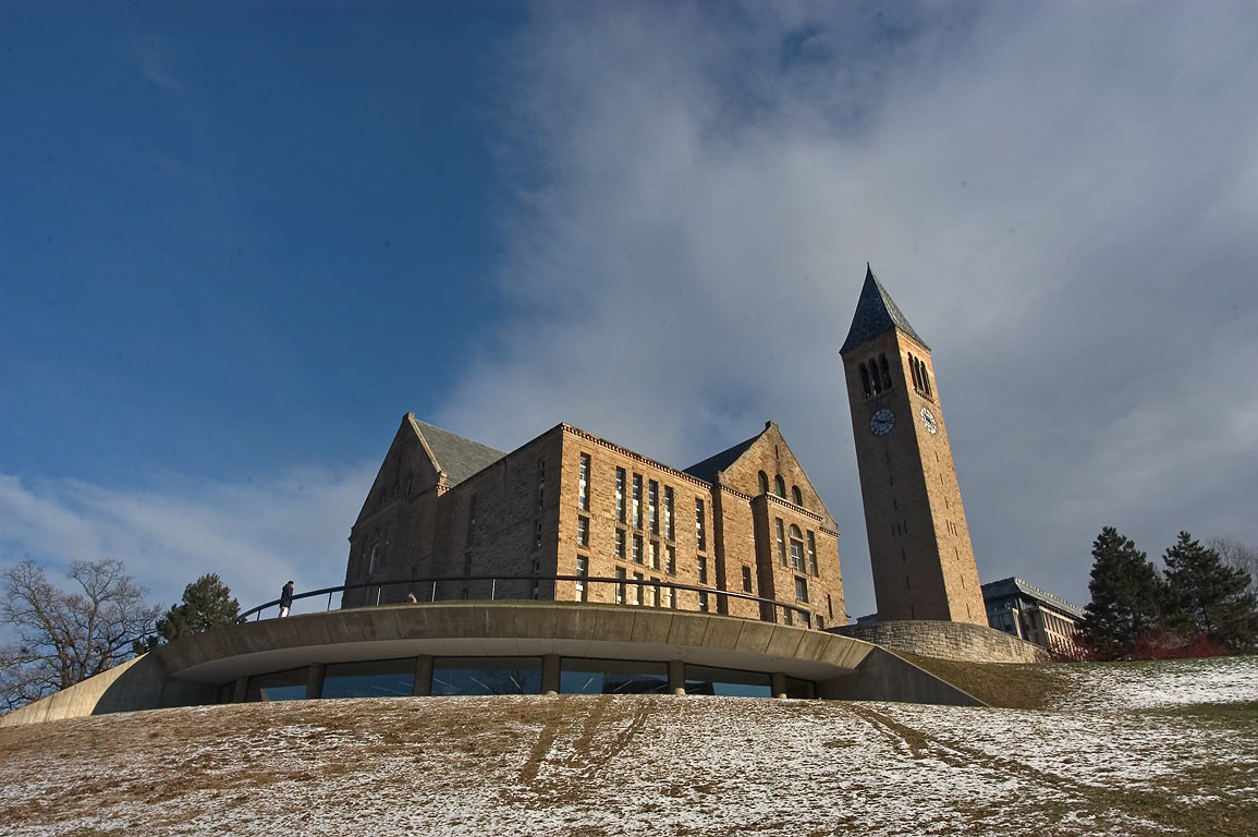 McGraw Tower & Uris Library