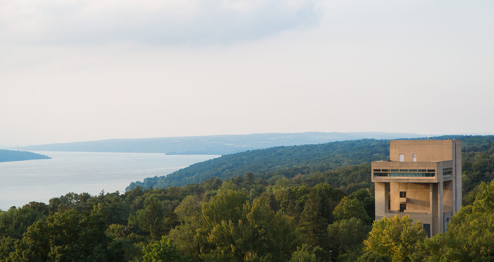 Johnson Museum Overlook & the Glacial Valley